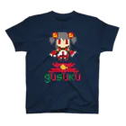 gusukuのみみがロゴ付き スタンダードTシャツ