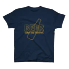 山出和仁のビールに支配される。 ‖ BEER takes my control. スタンダードTシャツ