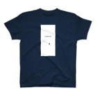 sho_ma's outdoorlifeのTelemark skier スタンダードTシャツ