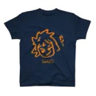 Stadio AZITO ～スタジオアジト～のStadioAZITO(おじ～）おれんじ スタンダードTシャツ