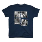 ・＿◇Geometryのwrap◇monotone スタンダードTシャツ