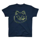 YAGEN's Baseの惰性で生きてるタヌキ Raccoon dog living by inertia  スタンダードTシャツ