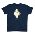 ふろしき文鳥のお店のぬいぐるみ抱っこ スタンダードTシャツ