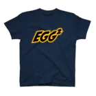 EGG²の"Navy" EGG² Logo T-shirts Regular Fit T-Shirt