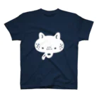 ひつじこのお店のベロ出しオオカミ（白） スタンダードTシャツ