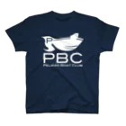 PelikanShopのPBCロゴ 白 goods スタンダードTシャツ