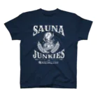 SAUNA JUNKIES | サウナジャンキーズのTRANCE REVOLUTION（白プリント） Regular Fit T-Shirt