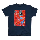 CAUCのGeisha&Cat スタンダードTシャツ