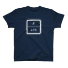 pansの図書ラベル風_F Regular Fit T-Shirt