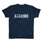 173H Designのピッチ442HzW スタンダードTシャツ