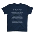 tar0のフェルマーの最終定理 [白文字] スタンダードTシャツ