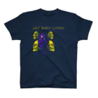 kingsmenstorejpのホラーパッチライブまたはデッド Regular Fit T-Shirt