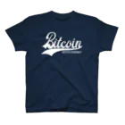 TROPiCALViBESのbitcoin #2 white font スタンダードTシャツ