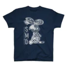 SMD Factoryのメカリーゼントうさぎ 白 スタンダードTシャツ