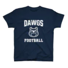 TEAM DAWGS STOREのDAWGS_WHITE LOGO スタンダードTシャツ