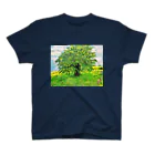 SJMavisの輝くような孤立するキングサリの木：Laburnum Tree in Splendid Isolation Regular Fit T-Shirt