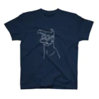 イノカ・ワイガワの重力に負けるモモ   飼い主の絵 Regular Fit T-Shirt
