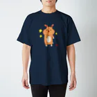 こむぎショップのもふうさのこむぎさん。 スタンダードTシャツ