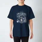 Too fool campers Shop!のキャンプは楽しむもの01(白文字) スタンダードTシャツ