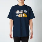 nins・にんずの4匹のモルモット・I LOVE GUINEA PIG Regular Fit T-Shirt