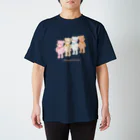 たまごぼーろさんの前へならえ スタンダードTシャツ