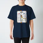 Andiamoの韓国食堂（白背景） スタンダードTシャツ