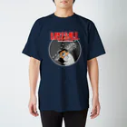 ari designの野球Bear2(凶悪顔クマシリーズ) スタンダードTシャツ