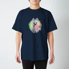 ネズミとネコとたまにウサギのグッズのゲーミングわんこ Regular Fit T-Shirt