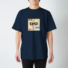 メガネさんのドット メガネ Regular Fit T-Shirt