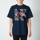 カロドッグのジーンズポケット和風 スタンダードTシャツ