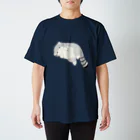 ゆどうふ　のごろ寝脱力系マヌルネコ Regular Fit T-Shirt