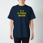 DE2M Tの左綾デニム ST080-0007AA スタンダードTシャツ