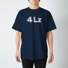 ストアヒガサ　SUZURI店の４Lz（文字：白） スタンダードTシャツ