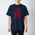 キッズモード某のROUND60 / 還暦＆アラ還を軽やかにすごすロゴ Regular Fit T-Shirt