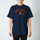 キッズモード某のバスケットボールテリアとロゴ Regular Fit T-Shirt