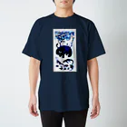 ミズホドリの壁らくがき10 （まんなか） スタンダードTシャツ