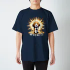 OdenChikuwabuの「希望犬」光路前進 - 光の道を前に進む意味 スタンダードTシャツ