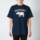 BEARGUNDYのRhinocerotidae Regular Fit T-Shirt