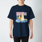 帆波遥 【PUI.PUI.ショップ】の水浴び失敗！オカメインコ(パステル) スタンダードTシャツ