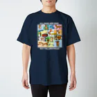 ケパ家のトーラーさんのアメコミ風シャツ 白字 Regular Fit T-Shirt