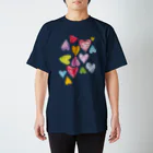 senken galleryのハート２ Regular Fit T-Shirt