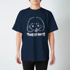 THIS IS NATSのホワイトでぃっちゃん Regular Fit T-Shirt