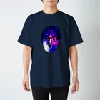 nekonekoskのメスブタ教授(galaxy) スタンダードTシャツ