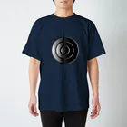 akkiの鋼の同心円 スタンダードTシャツ