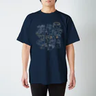 Grace Yu Yanoのall the faces I've met. Regular Fit T-Shirt