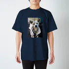 雑種犬（第三の犬）の雑種犬（第3の犬）ﾆｺﾆｺ笑う スタンダードTシャツ