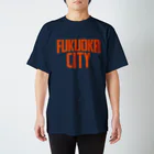 福岡Tシャツ通販サイトの福岡シティTシャツ（オレンジロゴ） Regular Fit T-Shirt