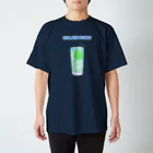 NIKORASU GOのこの夏おすすめ！カクテルデザイン「ジントニック」 スタンダードTシャツ