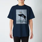 ヴァンのあおさぎ Regular Fit T-Shirt