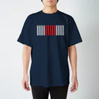 Ryo-海外旅行ブログ-の赤白 スタンダードTシャツ